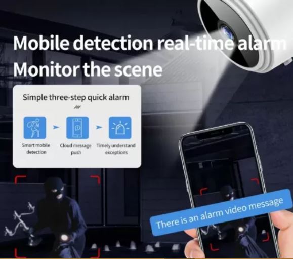 A9 Camera with Surveillance Camera