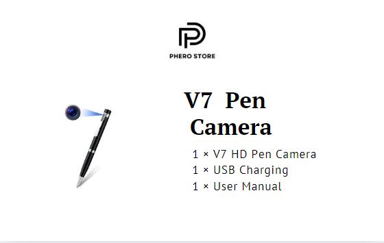 V7  Pen Camera with Audio